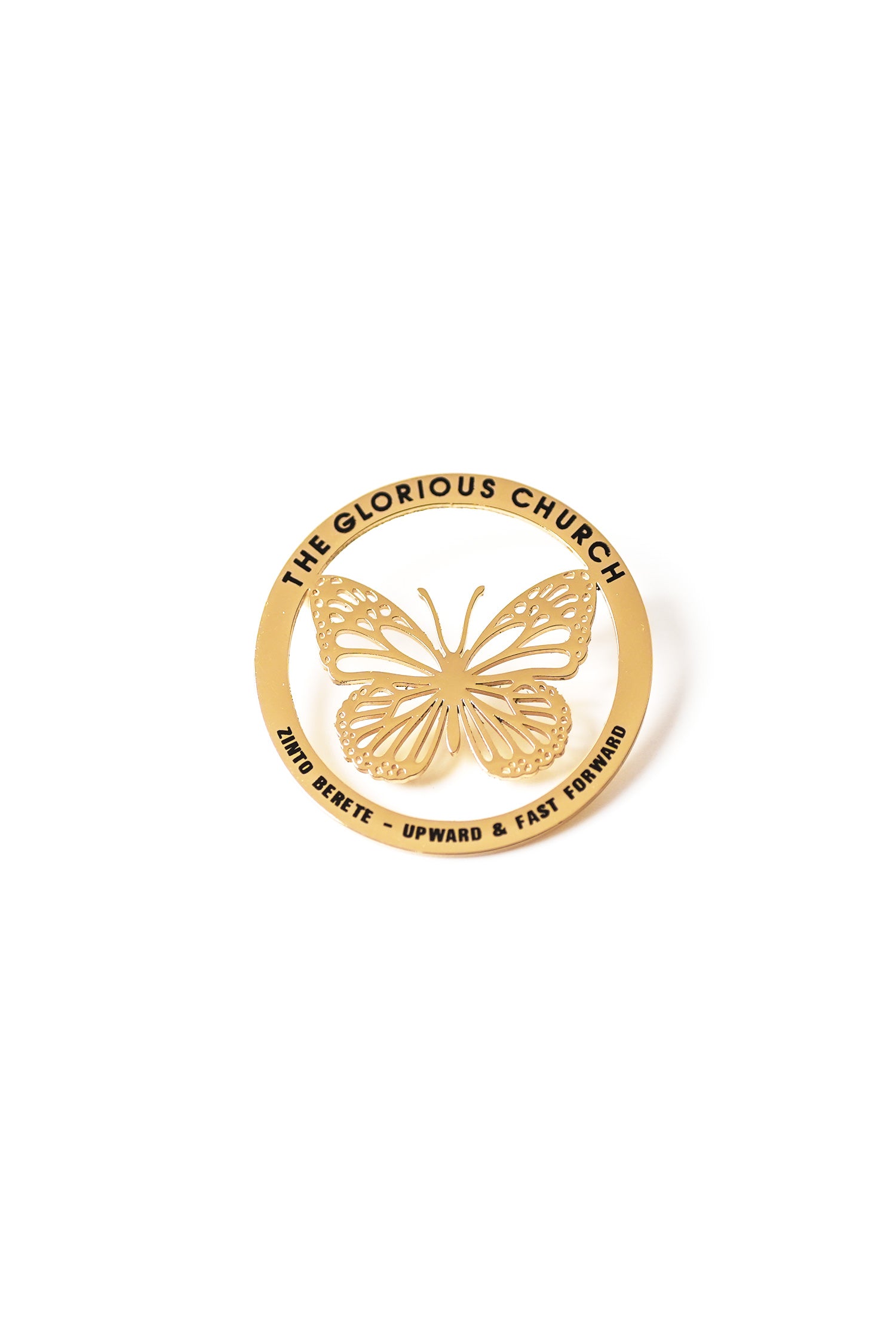 TGC - Zinto Berete Gold Plated Lapel Pin