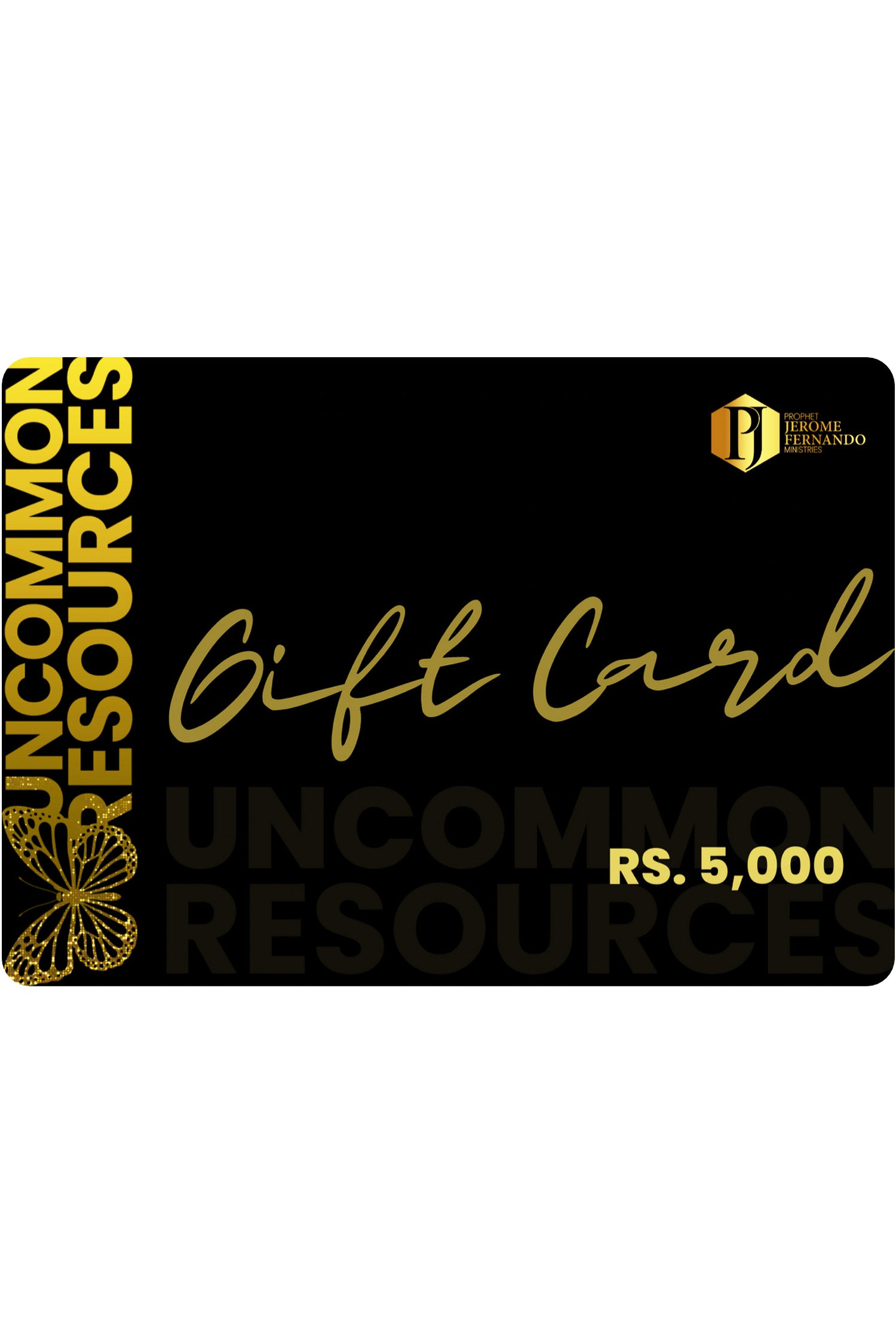 Uncommon Resources E-voucher