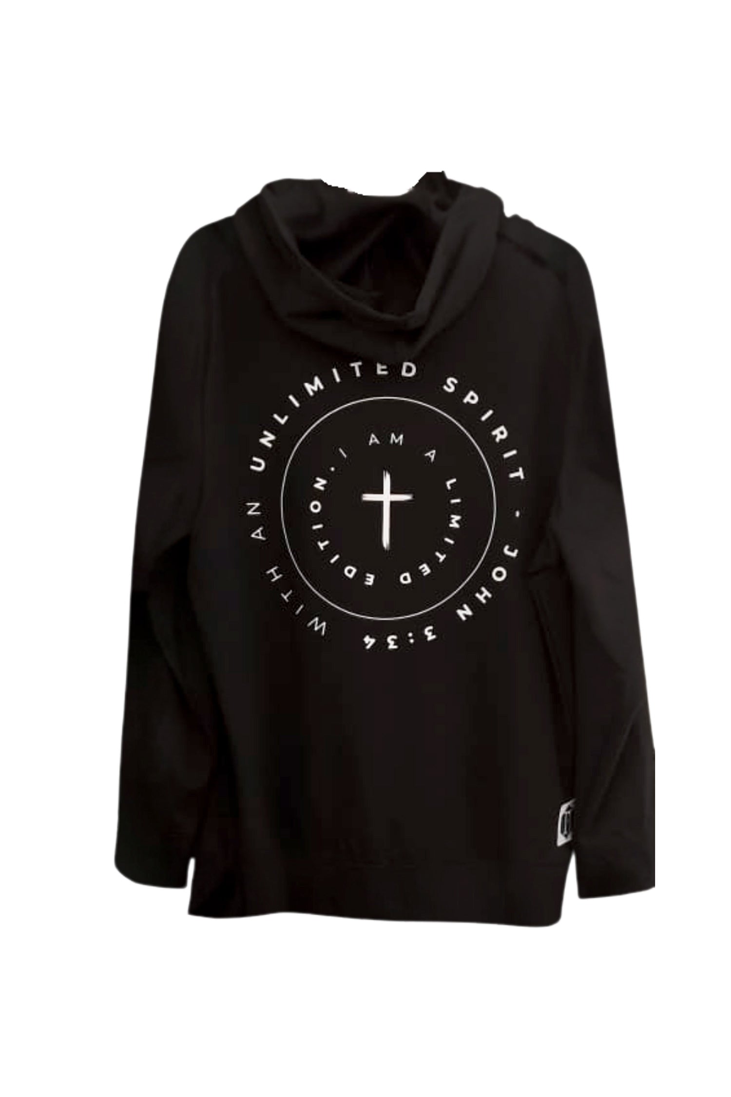 "I am a Limited Edition with an Unlimited Spirit" - Black Hoodie - Unisex