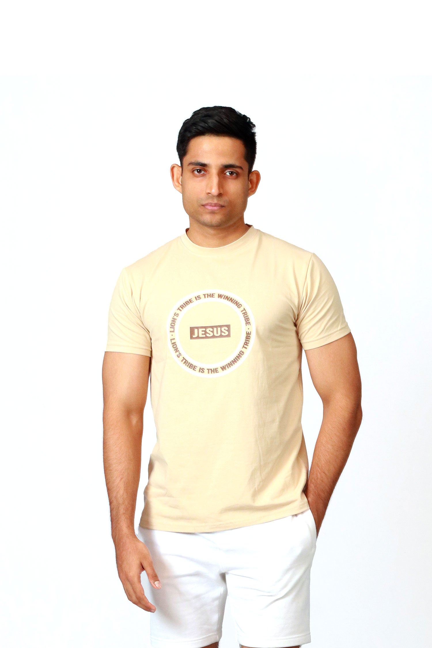 Lion's Tribe is the Winning Tribe - Almond Beige - Unisex