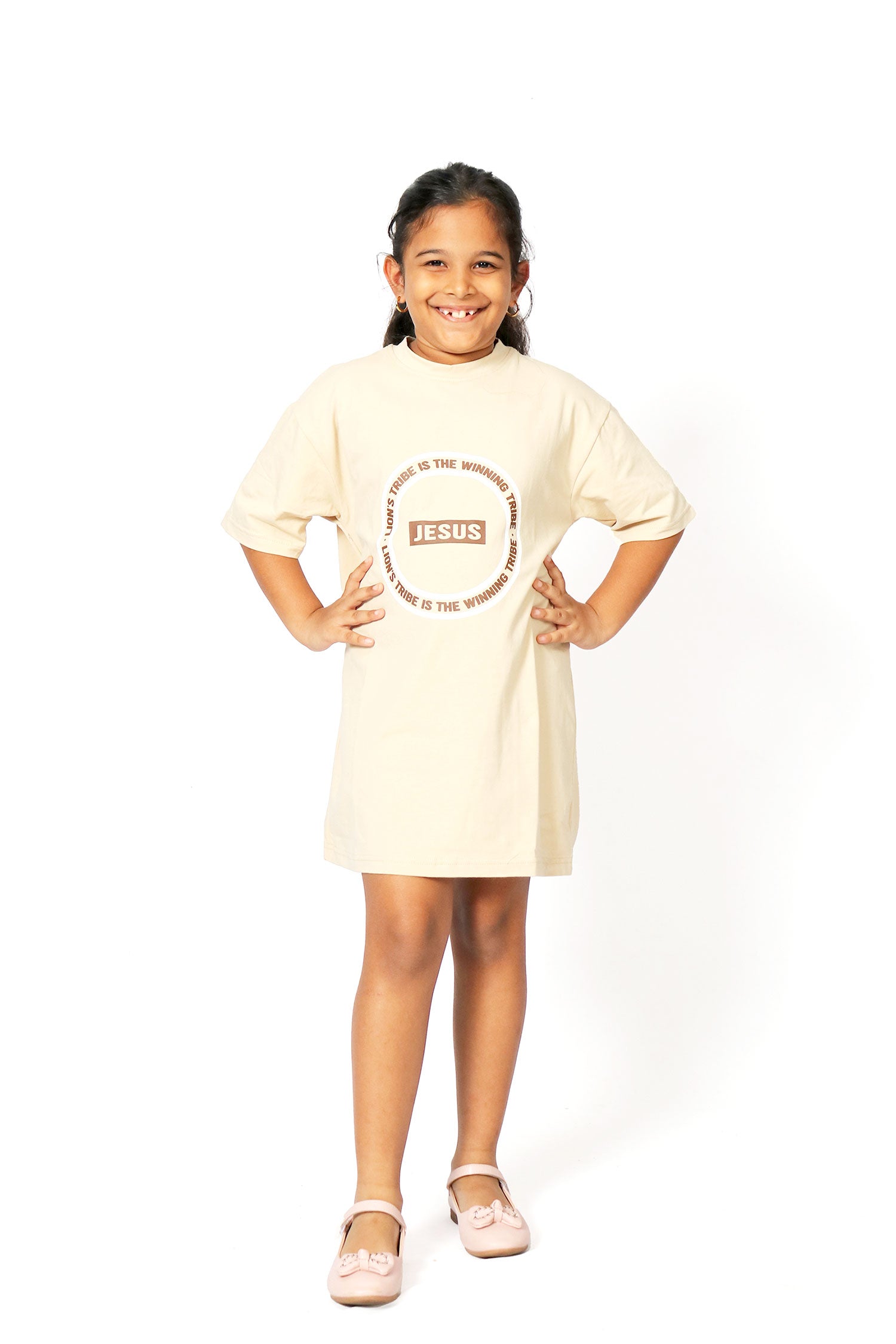 Lion's Tribe is the Winning Tribe - Almond Beige - Unisex