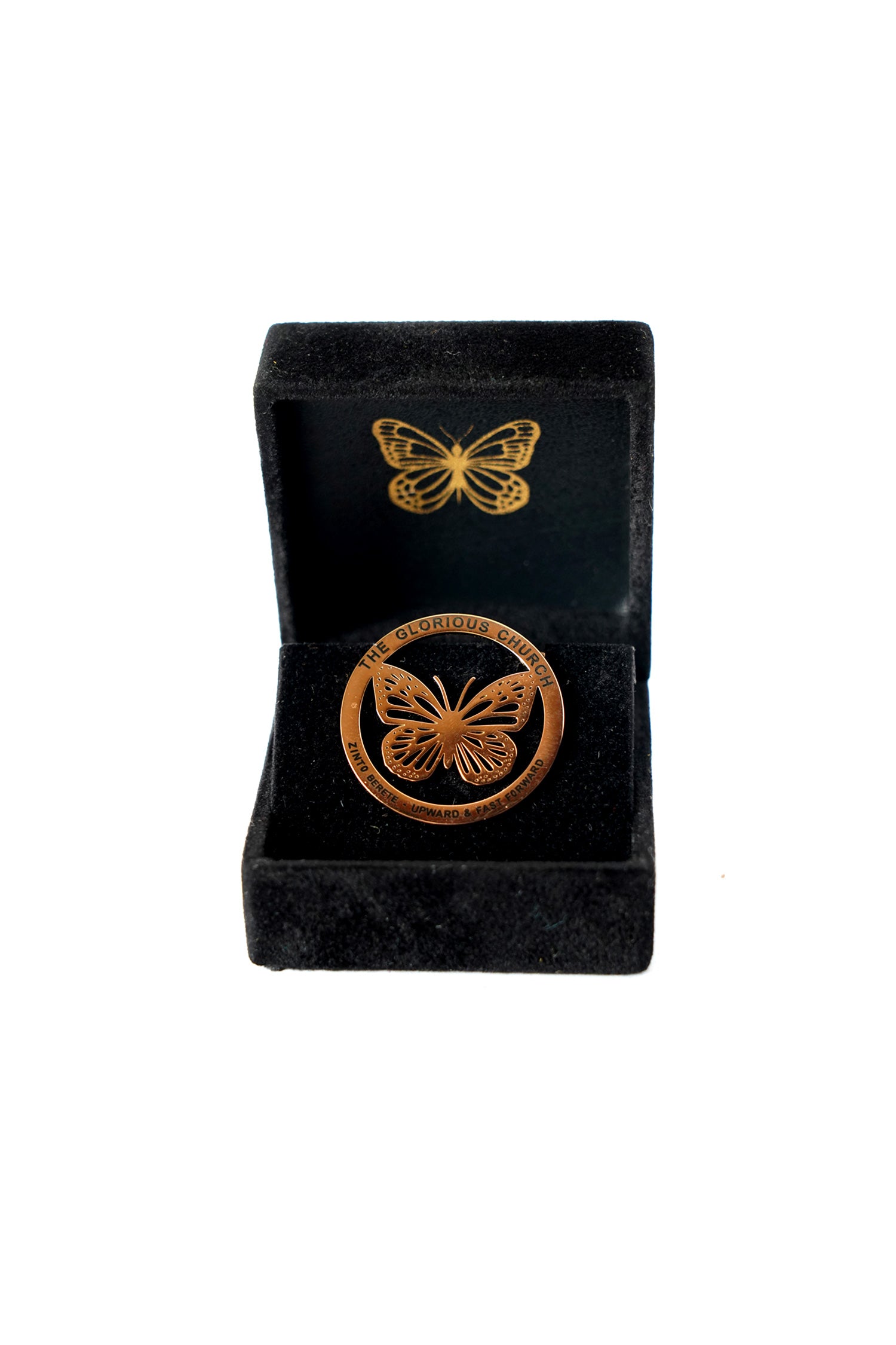 TGC - Zinto Berete Gold Plated Lapel Pin