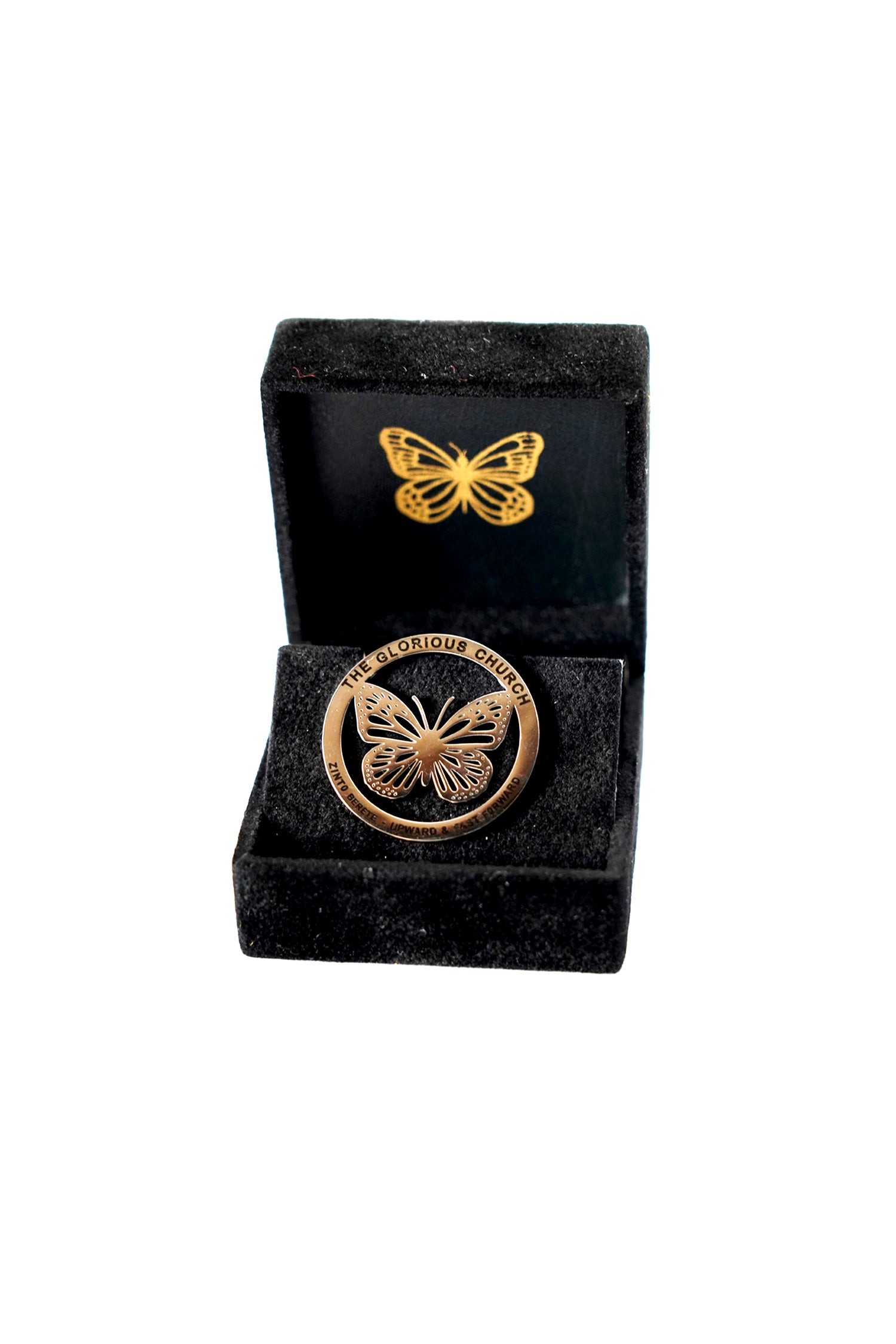 TGC - Zinto Berete 18k Silver Plated Lapel Pin