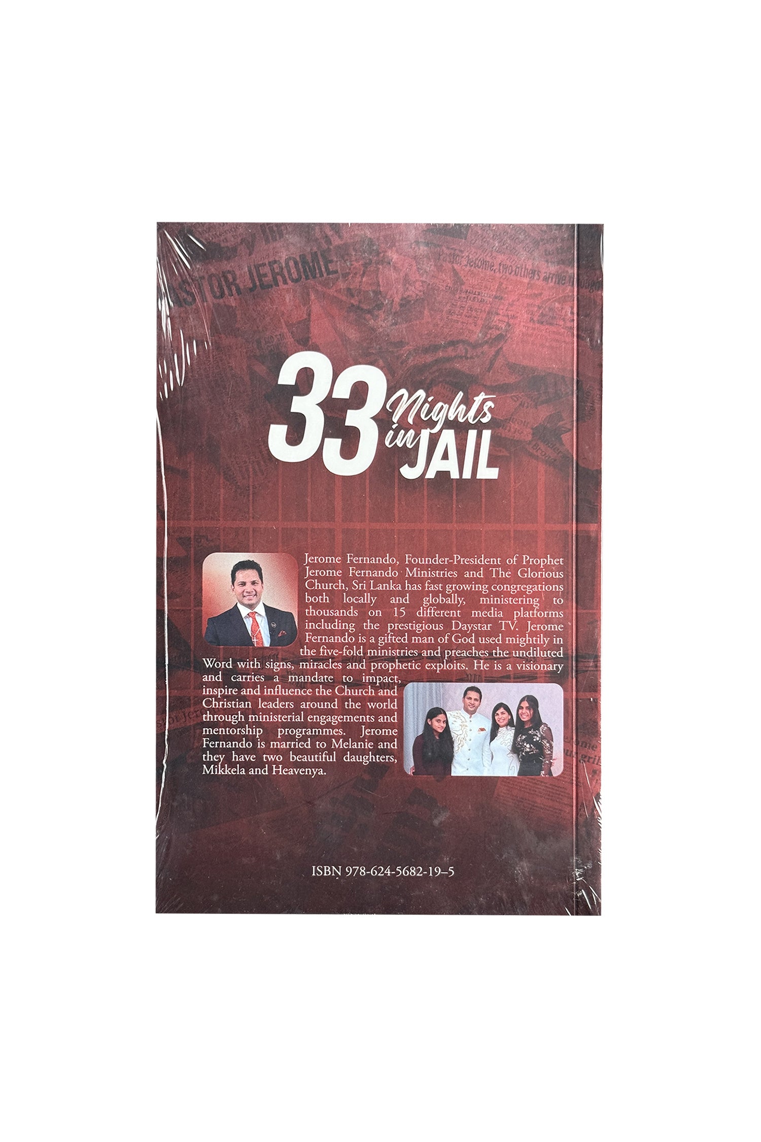 [PICK-UP] 33 Nights in Jail by Prophet Jerome Fernando