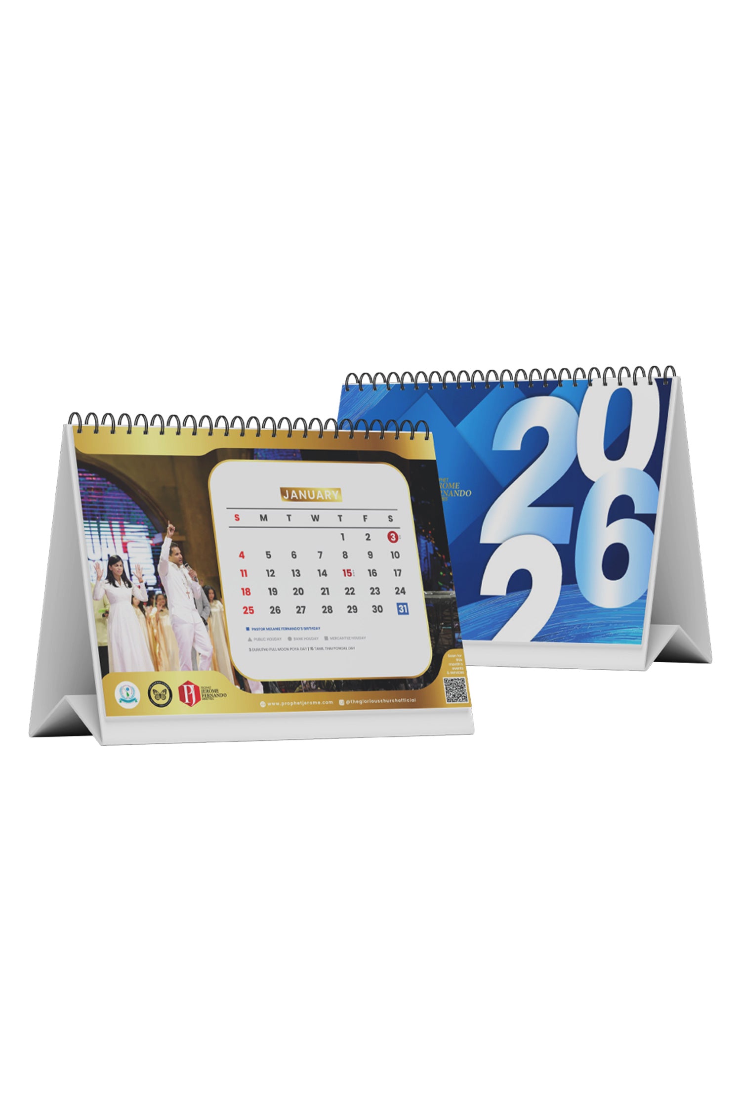 TGC Desk Calendar 2026