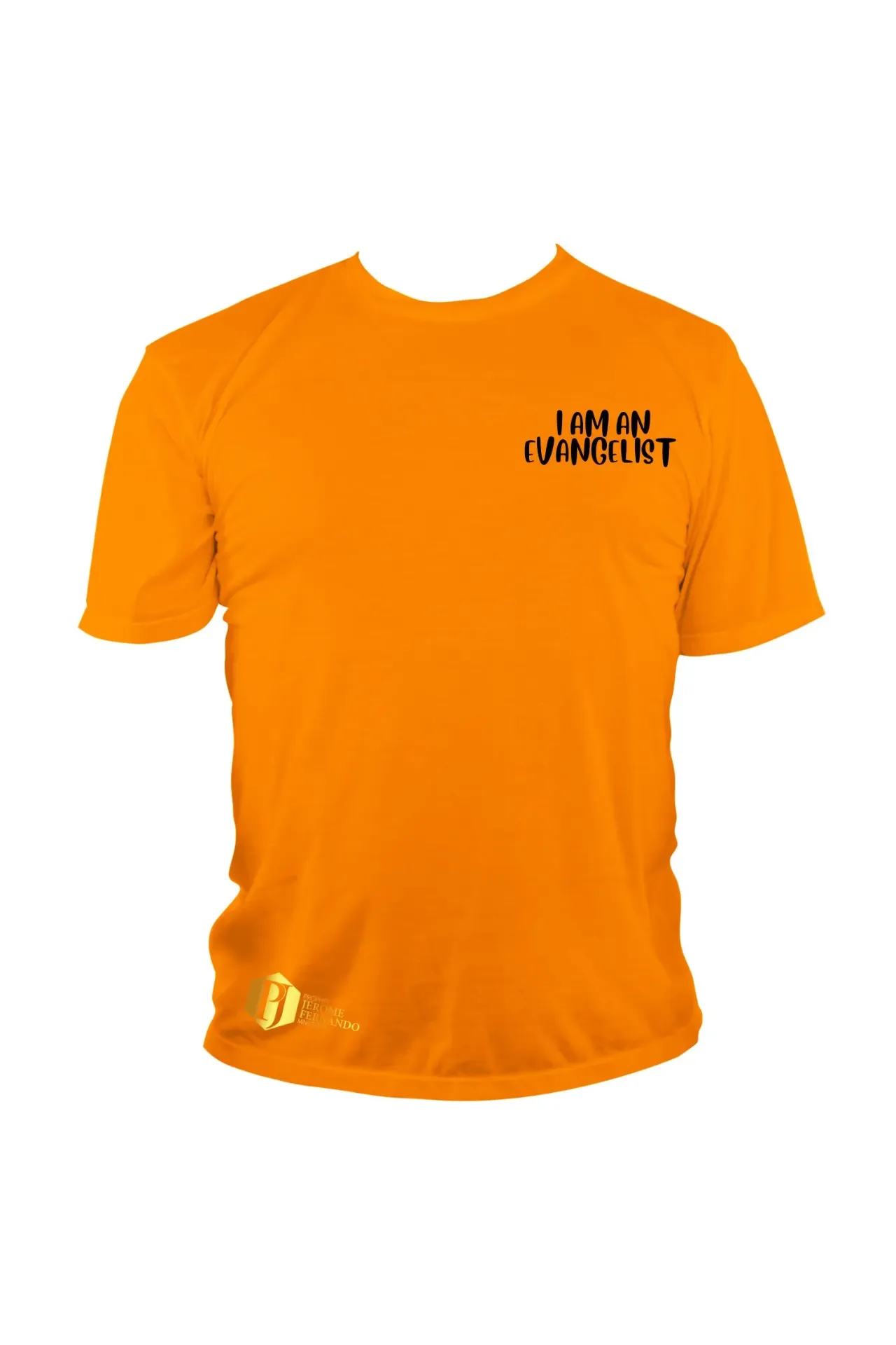 I am an Evangelist. Ask me about JESUS - Orange - Unisex (X-Small)