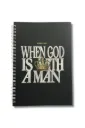 When God Is With a Man – Genesis 39:2 Hard Cover Notebook (Black)