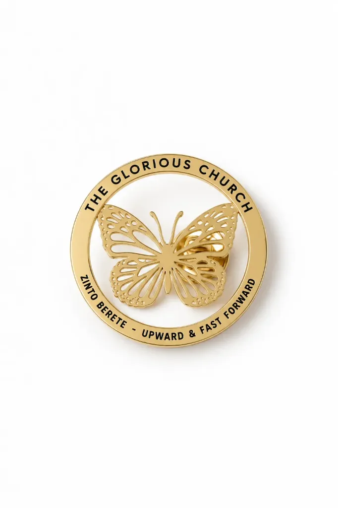 TGC - Zinto Berete Gold Plated Lapel Pin