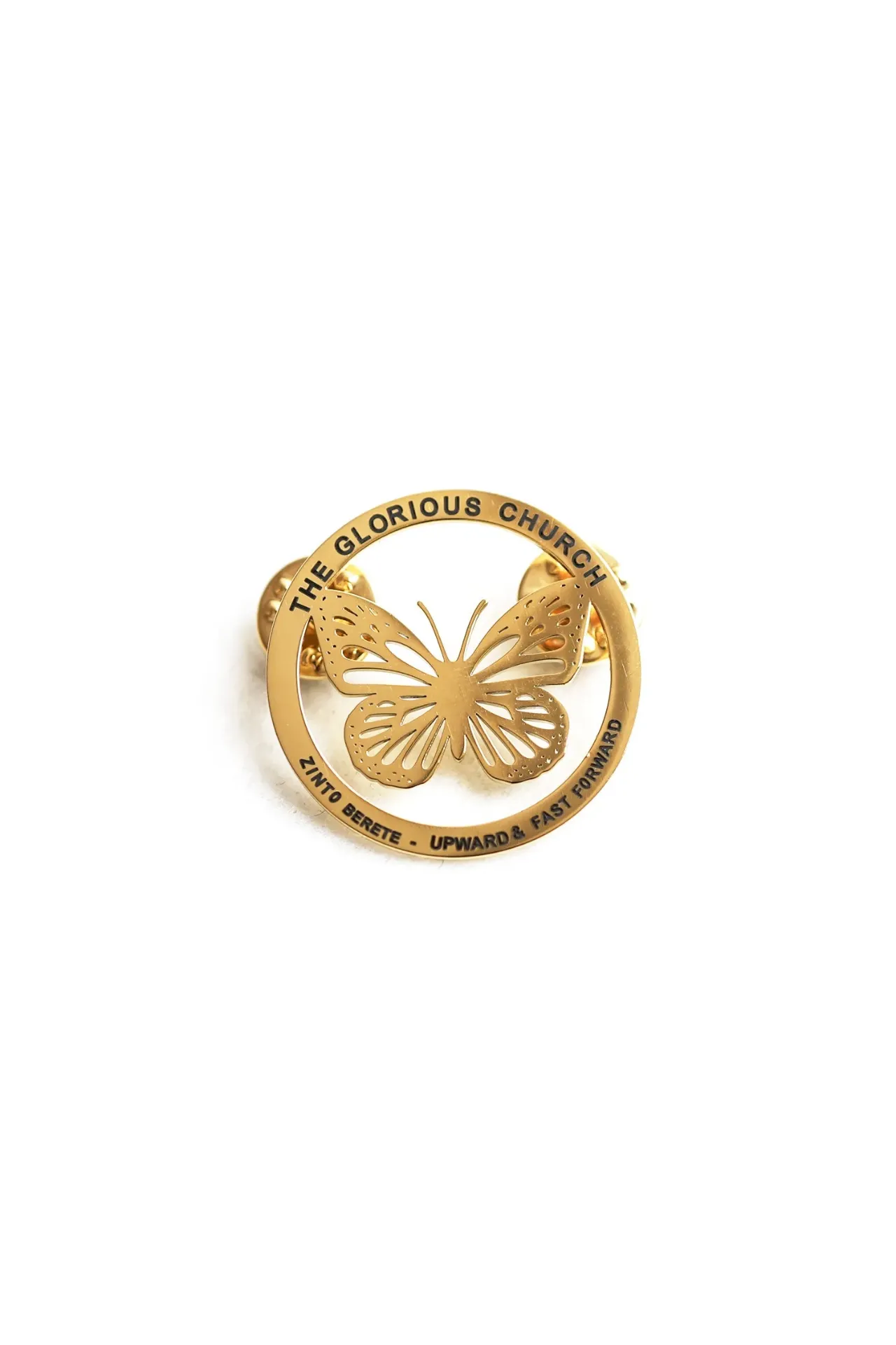 TGC - Zinto Berete Gold Plated Lapel Pin