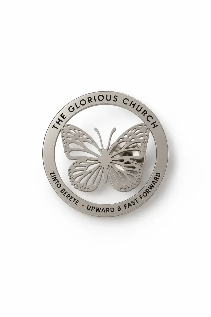 [URTGCLPSPUSL001] TGC - Zinto Berete 18k Silver Plated Lapel Pin