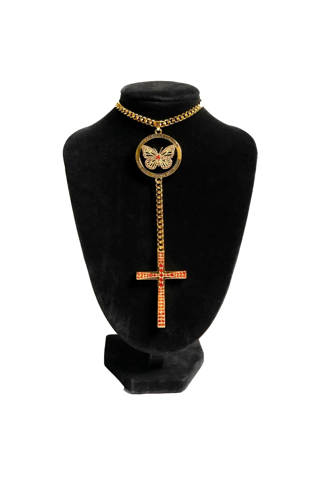 TGC Glory Chain- 18k Gold Plated | Emerald Red  Zircon Edition